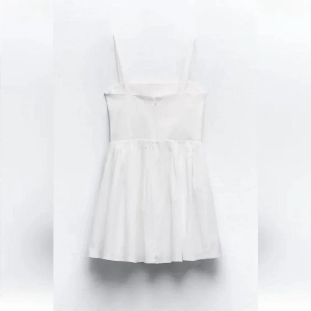 ZARA VOLUMINOUS SKIRT DRESS - Picture 10 of 11